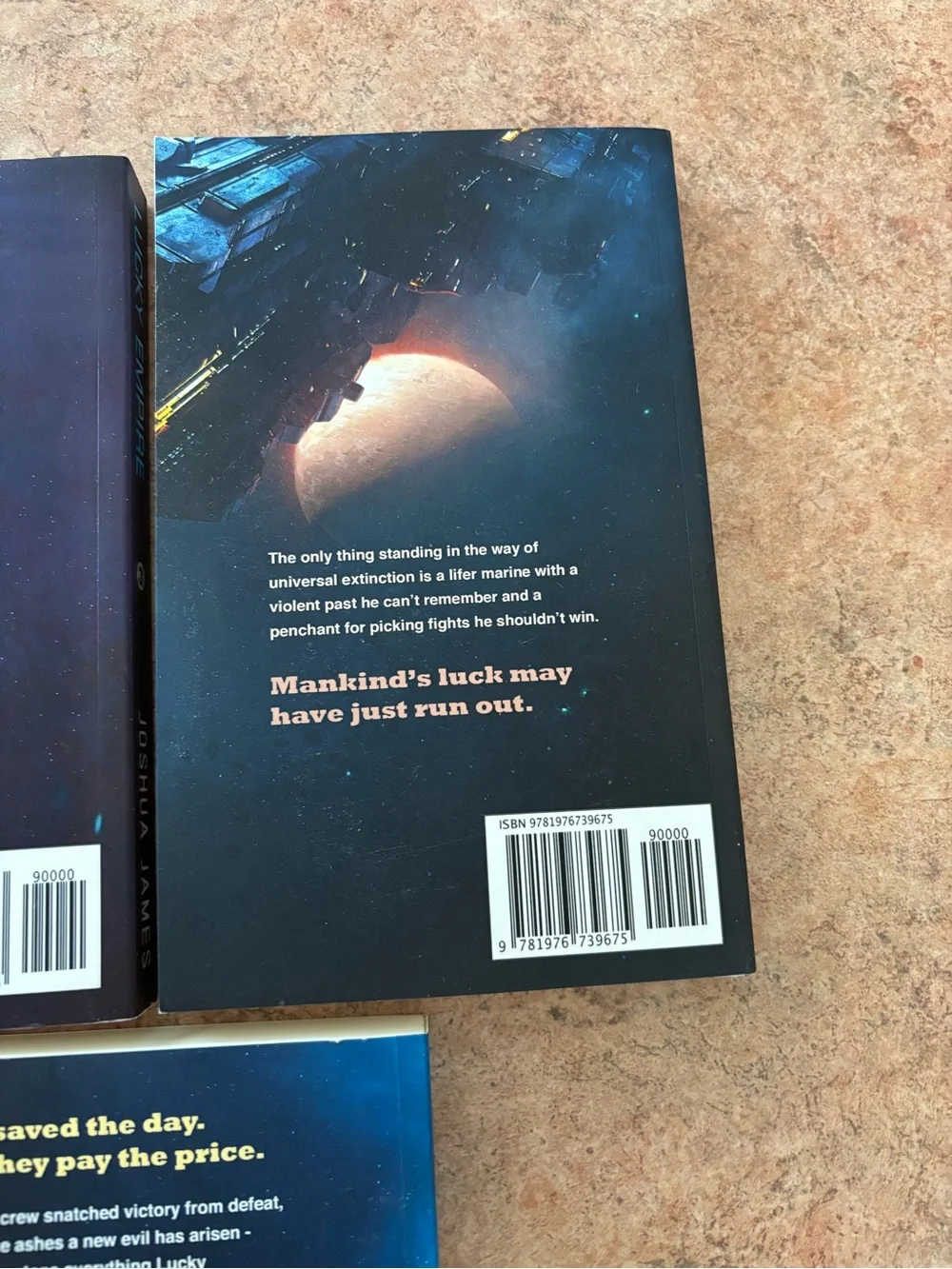 Joshua James - Lucky’s Marines book bundle Sci‑Fi Paperback